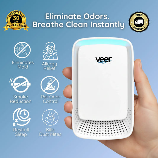 veer™ | Air Purifier That Clears Odors & Musty Air